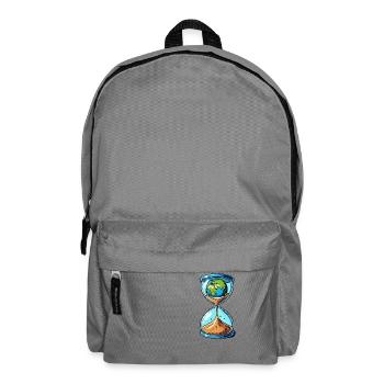 Le monde du sablier - Sac à dos - gris éléphant - Devant