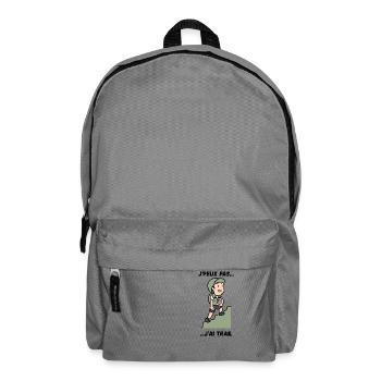I can't I have Trail - Backpack - elephant grey - Front