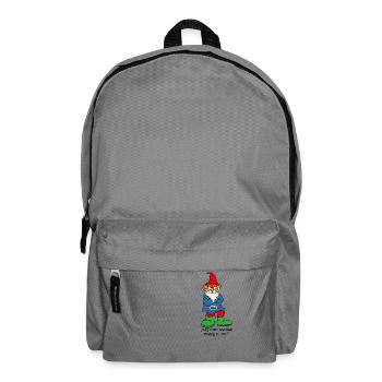 Wütender Zwerg - Rucksack - Mittelgrau - Vorne