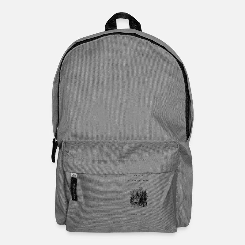 walden book cover - Rucksack - Mittelgrau
