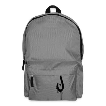 J graffiti drops Farbklex spray - Backpack - elephant grey - Front