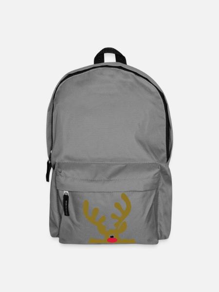 elch - Rucksack - Mittelgrau