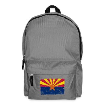 Arizona Drapeau Vintage - Sac à dos - gris éléphant - Devant
