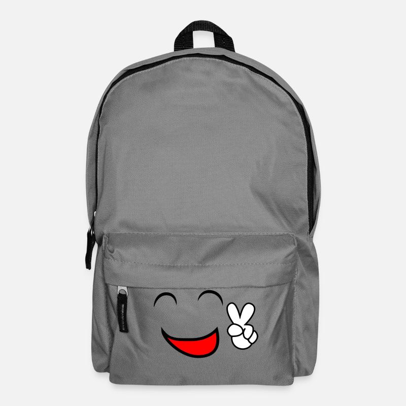 Comic Style - Rucksack - Mittelgrau