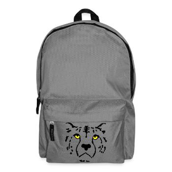cheetah - Backpack - elephant grey - Front