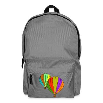 hot air balloon - Backpack - elephant grey - Front