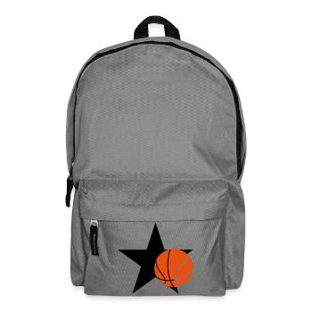Basketball - Basket Ball - Game - Sport - Player - Sac à dos - gris éléphant - Devant
