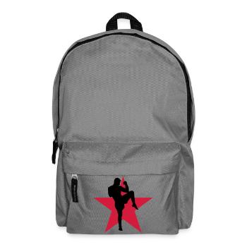 Kickboxing / Kickboxer / Kick Boxing / Kick Boxer - Backpack - elephant grey - Front