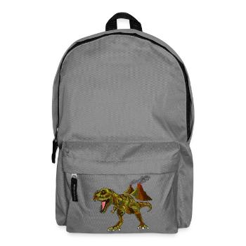 dinosaure - Sac à dos - gris éléphant - Devant