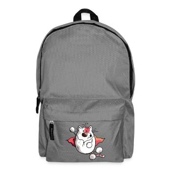 Super Cat - Backpack - elephant grey - Front