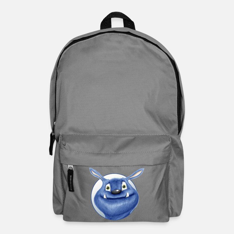 blue monster - Backpack - elephant grey