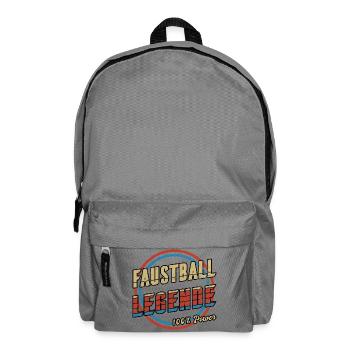 Faustball Legende - Rucksack - Mittelgrau - Vorne