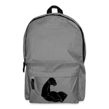 Shadow image of arm - Backpack - elephant grey - Front