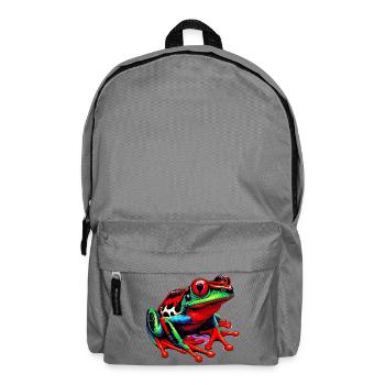 Frosch - Rucksack - Mittelgrau - Vorne