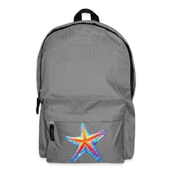 Seestern - Rucksack - Mittelgrau - Vorne