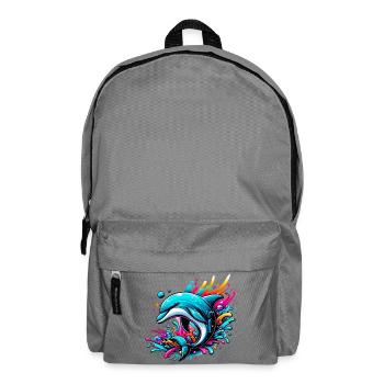 Dauphin - Sac à dos - gris éléphant - Devant
