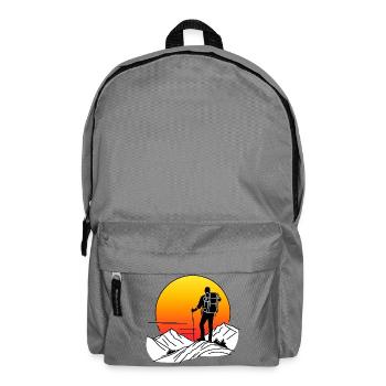 Wandern 1 - Rucksack - Mittelgrau - Vorne