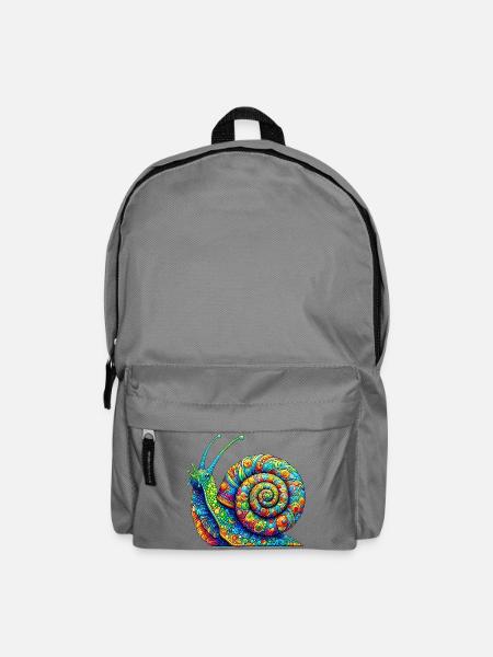 Schnecke - Rucksack - Mittelgrau