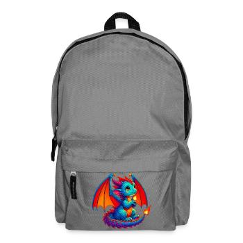 Dragon - Backpack - elephant grey - Front