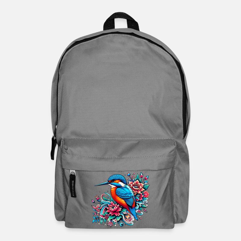 Eisvogel - Rucksack - Mittelgrau