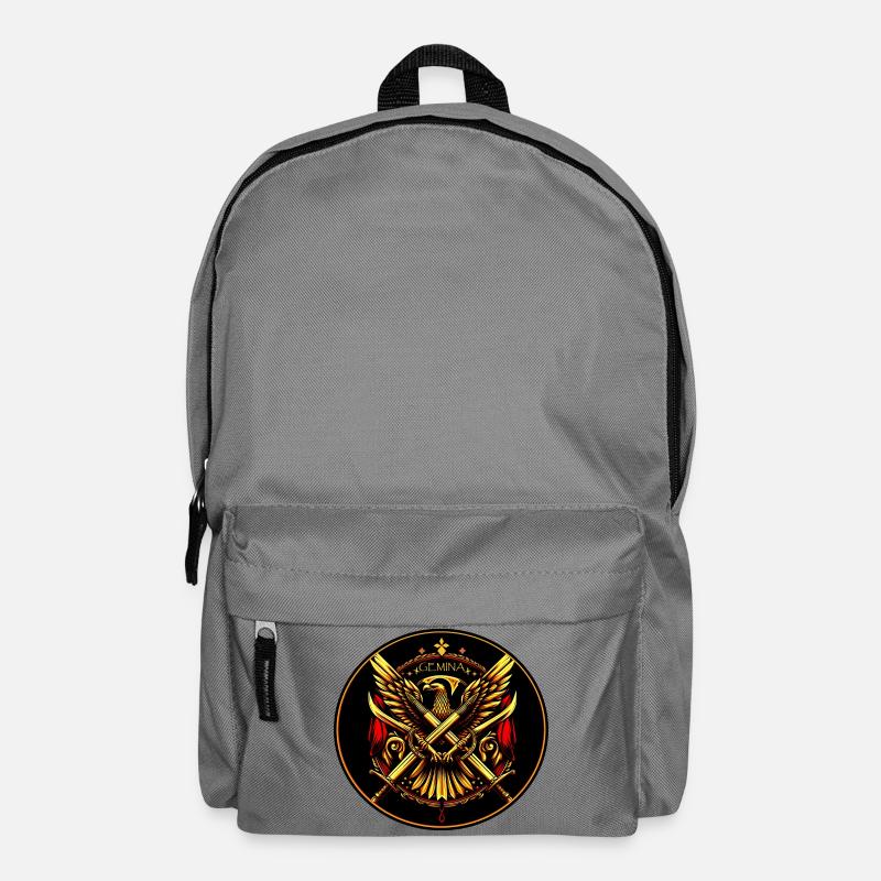 Phönix Doppelschwert Wappen - Legio X Gemina - Rucksack - Mittelgrau