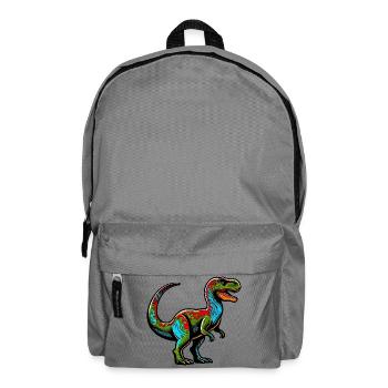 Dinosaur - Backpack - elephant grey - Front