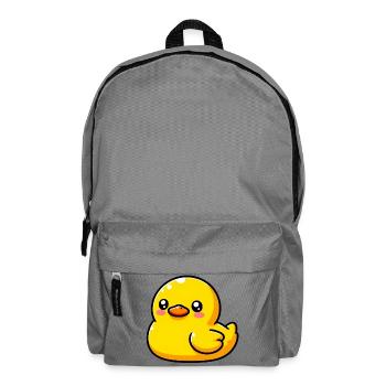 Ente Ente Ente Ente Ente - Rucksack - Mittelgrau - Vorne