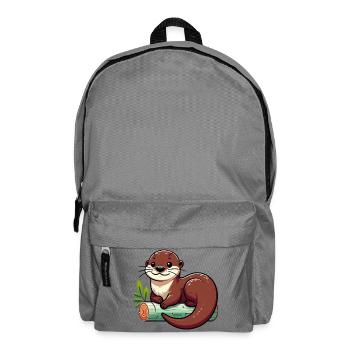 Otter - Backpack - elephant grey - Front