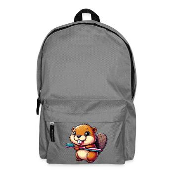 Bieber - Rucksack - Mittelgrau - Vorne