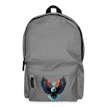 Adler - Rucksack - Mittelgrau - Vorne