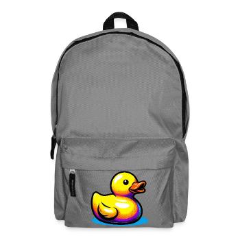 Ente Ente Ente Ente Ente - Rucksack - Mittelgrau - Vorne