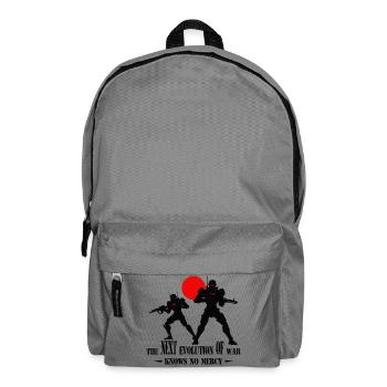 Ai Kampfroboter - Rucksack - Mittelgrau - Vorne