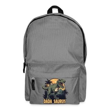 Dada Saurus T-Rex Illustration - Sac à dos - gris éléphant - Devant