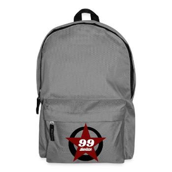 Stern mit 99 - Rucksack - Mittelgrau - Vorne