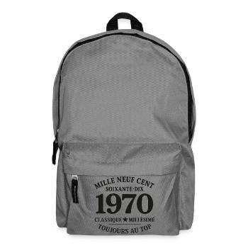 1970 – Classique Millésimé, Toujours au Top - Sac à dos - gris éléphant - Devant