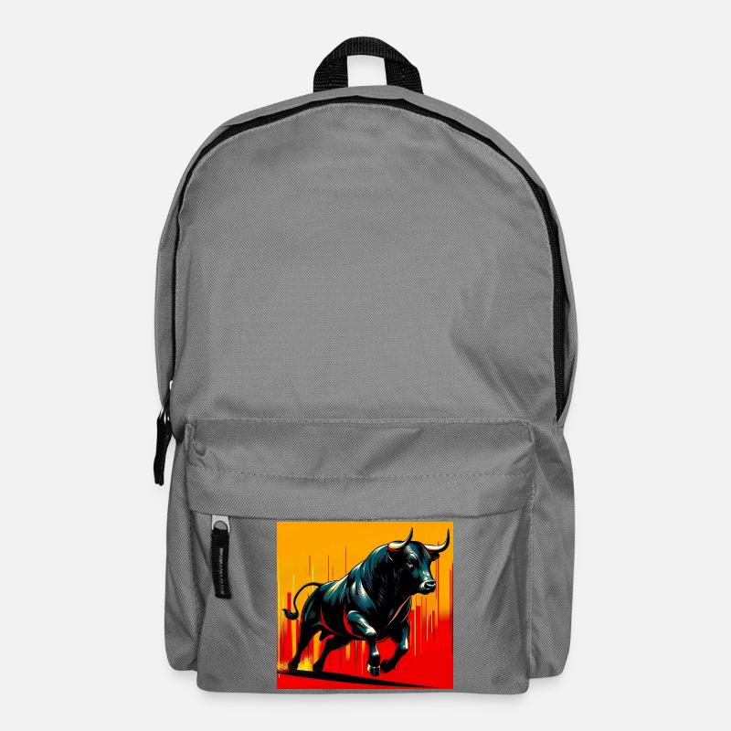 taureau - Sac à dos - gris éléphant