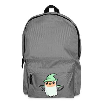 Colibri Oiseau Halloween Fantôme - Sac à dos - gris éléphant - Devant