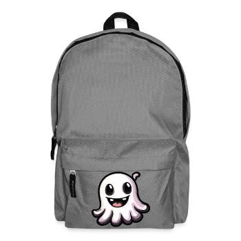 Geist Halloween Niedlich Comic - Rucksack - Mittelgrau - Vorne
