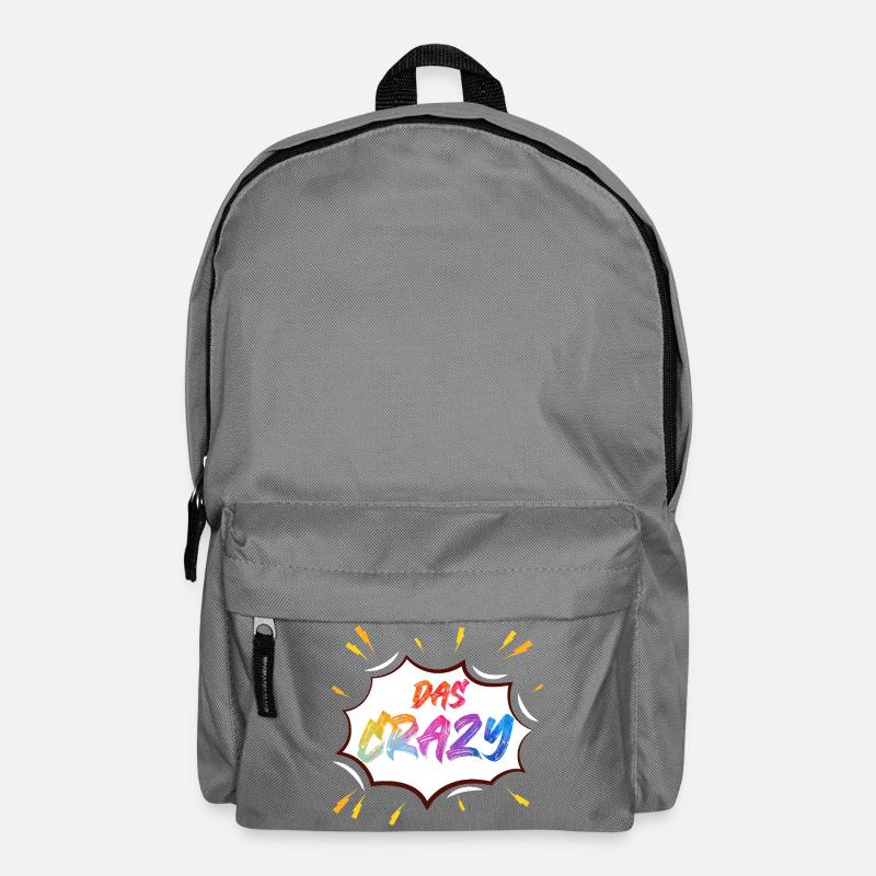 Das Crazy Farbknall - Rucksack - Mittelgrau