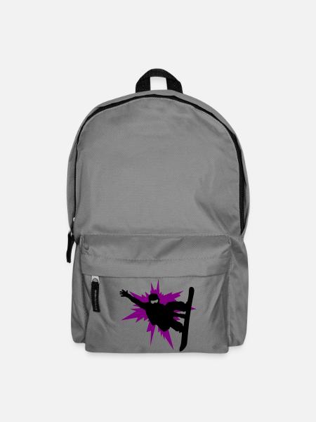 Snowboarding - Rucksack - Mittelgrau