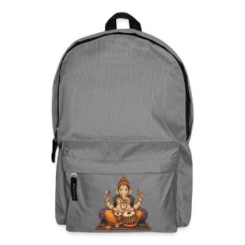 Ganesha Tabla - Sac à dos - gris éléphant - Devant