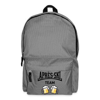 Après-Ski Team (Bier Apres Ski Konkav / POS 3C) - Rucksack - Mittelgrau - Vorne