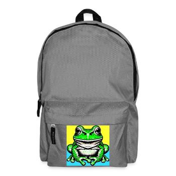 Frosch - Rucksack - Mittelgrau - Vorne