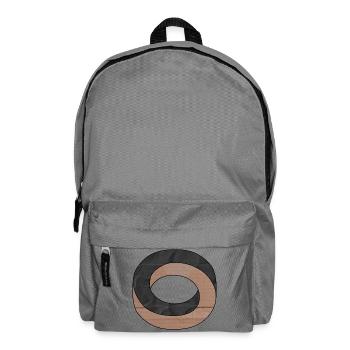 Optische Illusion Kreis - Rucksack - Mittelgrau - Vorne