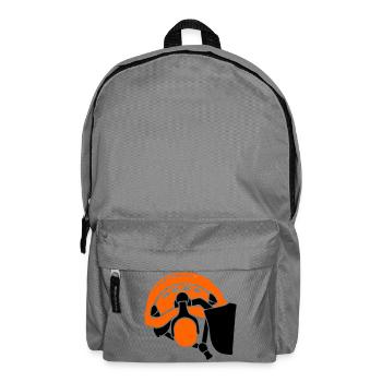 Forestry helmet, tree care, forest workers, lumberjacks - Backpack - elephant grey - Front
