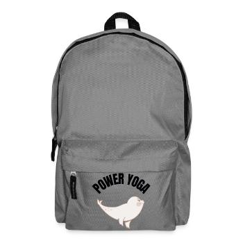 Power Yoga Seal - Sac à dos - gris éléphant - Devant