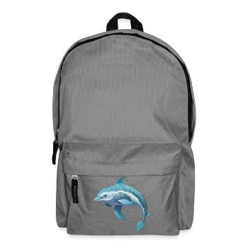 Delfin - Rucksack - Mittelgrau - Vorne