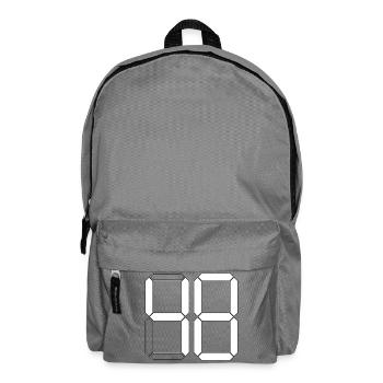 NUMBER 48 Forty-Eight Gift Digital - Backpack - elephant grey - Front