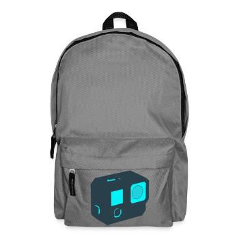 Action Camera Drone Icon - Backpack - elephant grey - Front
