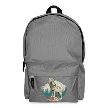 Wolf - Backpack - elephant grey - Front